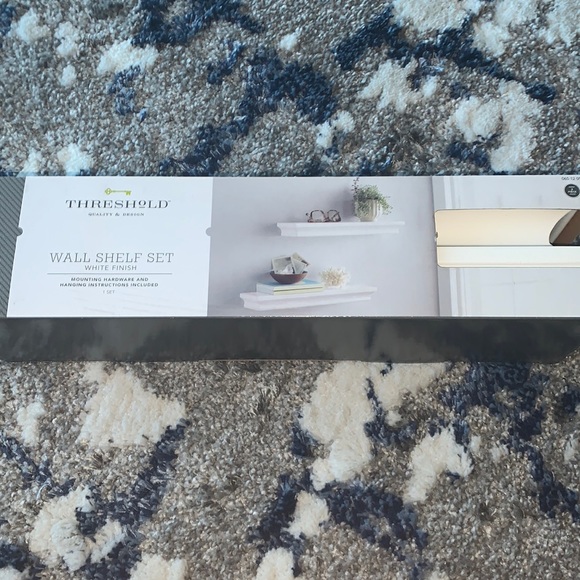 Threshold Wall Decor Nwt White Threshold Wall Shelf Poshmark